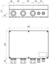 GAK Typ 1+2 im Gehaeuse IP65 f. PV-Anl. 3 MPPT und je 2 Strings b. 1000V DC