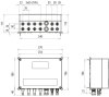 GAK Typ 1+2 im Gehaeuse IP65 f. PV-Anl. 2MPPT mit je 2 Strings b. 1100V DC
