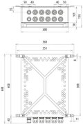GAK Typ 1+2 im Gehaeuse IP65 f. PV-Anl. 5 MPPT mit je 2 Strings b. 1100V DC