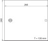 DEHN Potentialausgleichgehaeuse zur Aufnahme von 3 LSA-Leisten 10/2