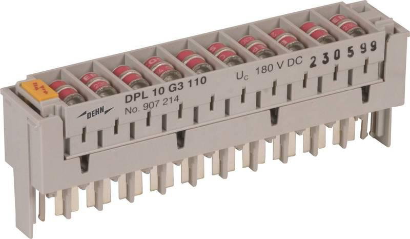 Ueberspannungsableiter DEHNrapid LSA Schutzstecker fuer 10 Doppeladern