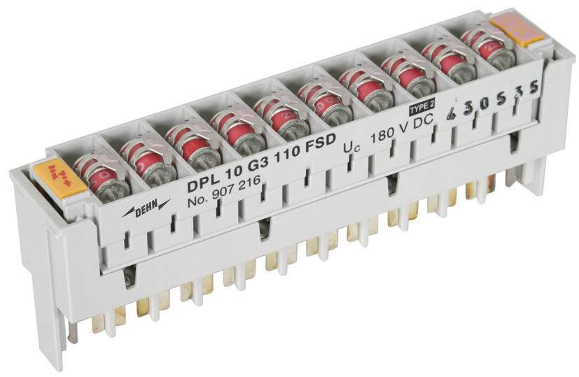 Ueberspannungsableiter DEHNrapid LSA Schutzblock fuer 10 Doppeladern fail-safe