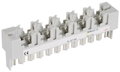 Steckmagazin fuer 1 bis 10 Gasentladungs- ableiter fuer DEHNrapid LSA-Technik 2