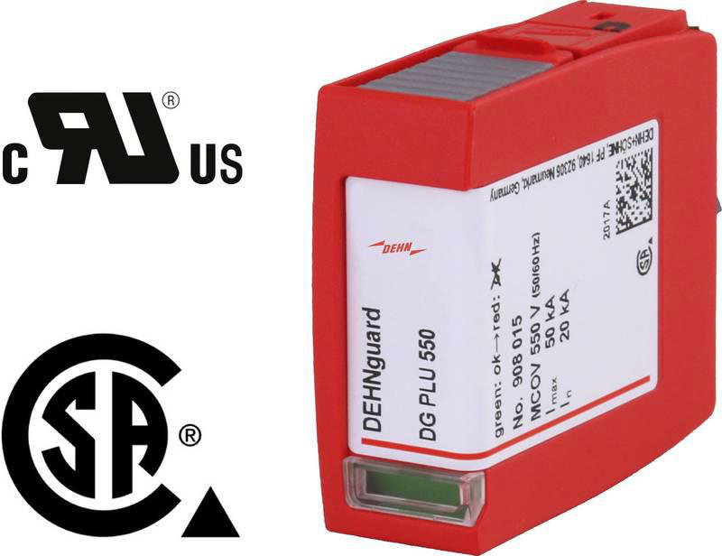 Ueberspannungsableiter Typ 2 Varistor- Schutzmodul fuer DEHNguard M und S