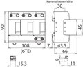 Koordinierter Blitzstromableiter Typ 1 DEHNbloc M