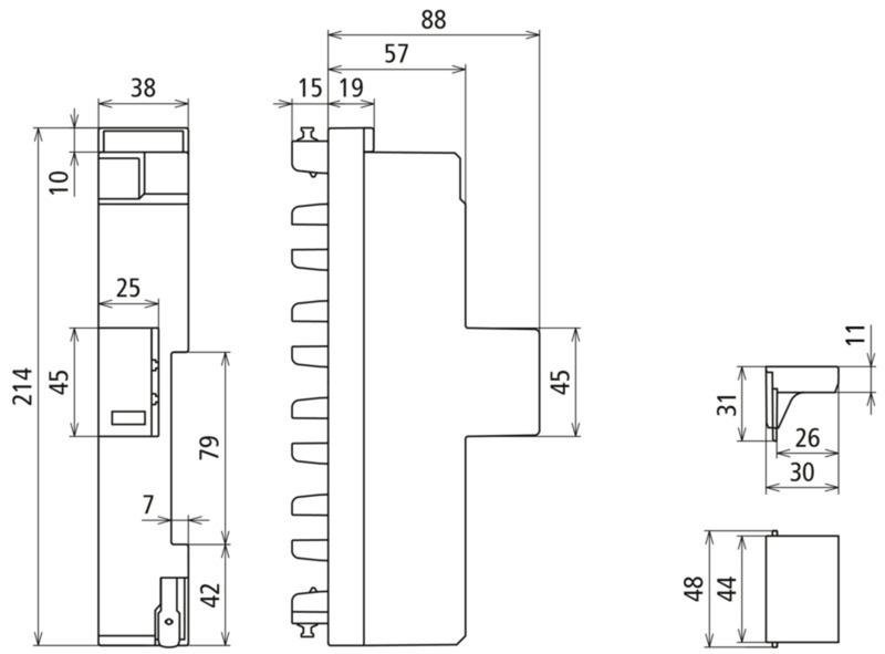Kombi-Ableiter Typ1+2+3 DEHNshield ZP 2 fuer TT und TN-S-Systeme – Bild 2 von 2