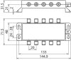 Fuenffach-Ueberspannungsableiter DEHNgate 5 Kanaele fuer 75 Ohm TV- und SAT-Systeme