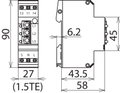 Fernmelde- und Empfangsmodul DEHNsignal E 3