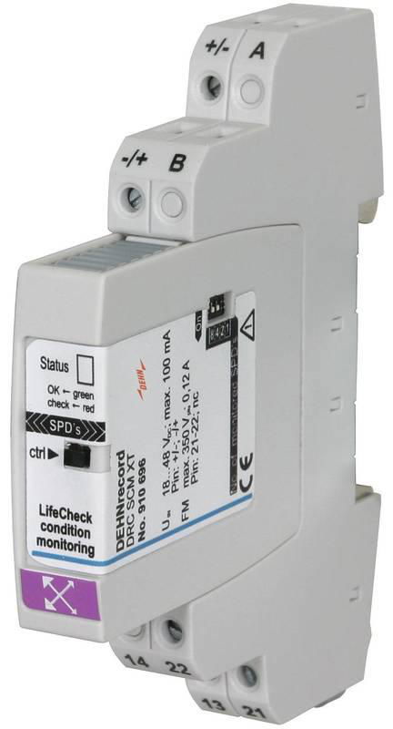 DEHNrecord Condition Monitoring Einheit zur Ueberwachung von BXT mit LifeCheck