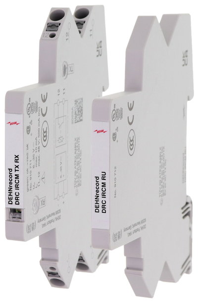 DEHNrecord Condition Monitoring Einheit zur Ueberwachung von BDC mit LifeCheck