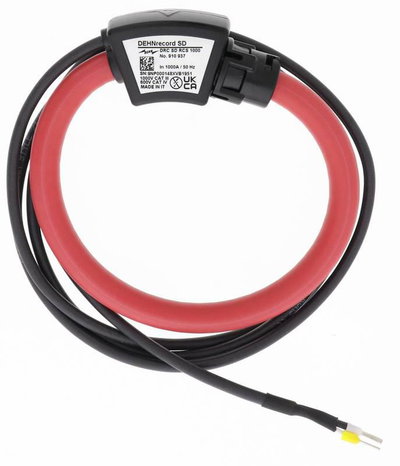 Rogowskispule mit Anschlussleitung L 3m zum Messen von Nenn-Primaerstroeme bis 1000A