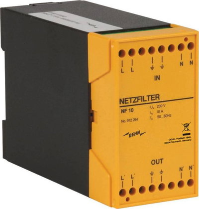 Netzfilter zum Schutz der Netzversorgung von Geraeten der Industrieelektronik
