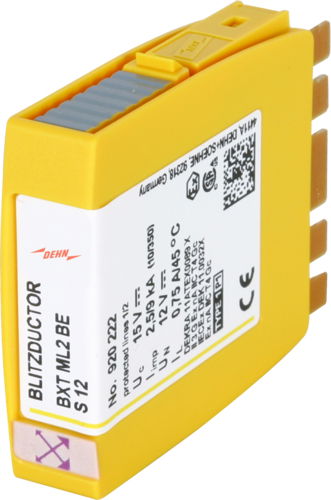 Kombiableiter-Modul fuer 2 Einzeladern BLITZDUCTOR XT mit LifeCheck