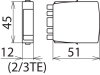 Erdungsmodul fuer Basisteil BLITZDUCTOR XT