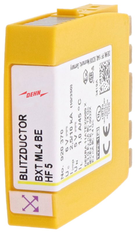 Kombiableiter-Modul fuer 4 Einzeladern BLITZDUCTOR XT mit LifeCheck