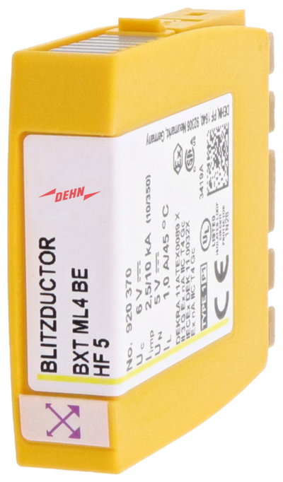 Kombiableiter-Modul fuer 4 Einzeladern BLITZDUCTOR XT mit LifeCheck