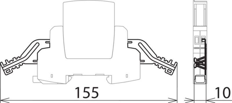 EMV-Federklemmen zur Schirmkontaktierung fuer BLITZDUCTOR XT – Bild 2 von 2