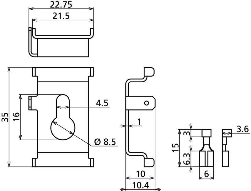 Montageset fuer DEHNpatch und DEHNgate – Bild 2 von 2