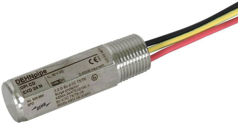 Ueberspannungsableiter DEHNpipe Ex (d) mit 1/2 -14 NPT-Aussengewinde