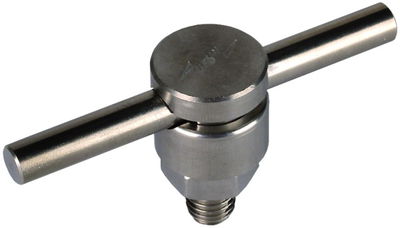 KS-Verbinder NIRO f. Rd 6-10mm einteilig m. Federring