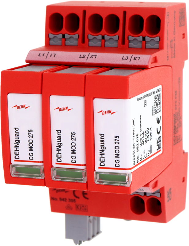 Ueberspannungsableiter Typ 2+3 DEHNguard MP FM 3-polig Uc 275V TNC