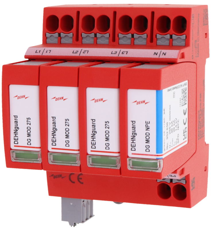 Ueberspannungsableiter Typ 2+3 DEHNguard MP FM 4-polig Uc 275V TT+TN-S Systeme