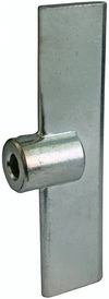 Kontaktmesser f. Erdungspatrone NH Gr. 1...3 m. Anschlussbolzen M10
