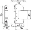 Ueberspannungsableiter Typ 2 DEHNguard S 1-polig Uc 600V AC