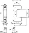 Ueberspannungsableiter Typ 2 DEHNguard S 1-polig Uc 275V mit ACI-Technologie