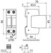 Ueberspannungsableiter Typ 2 DEHNguard M 2-polig Uc 385V mit ACI-Technologie