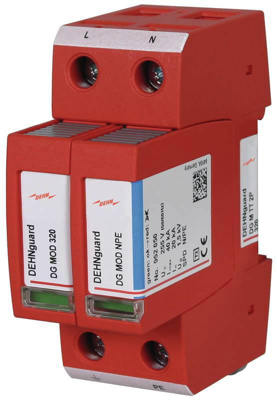 Ueberspannungsableiter Typ 2 DEHNguard M fuer einphasige TT- und TN-Systeme