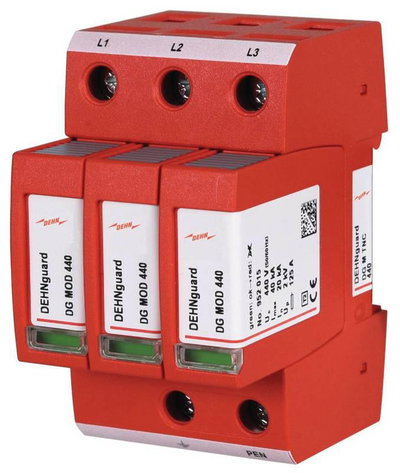 Ueberspannungsableiter Typ 2 DEHNguard M 3-polig fuer TN-C-Systeme