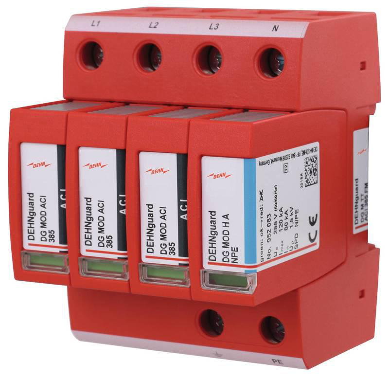 Ueberspannungsableiter Typ 2 DEHNguard M 4-polig Uc 385V mit ACI-Technologie