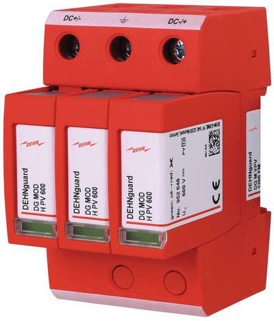 Ueberspannungsableiter Typ 2 DEHNguard M Mehrpolig fuer PV-Anlagen bis 1170V DC