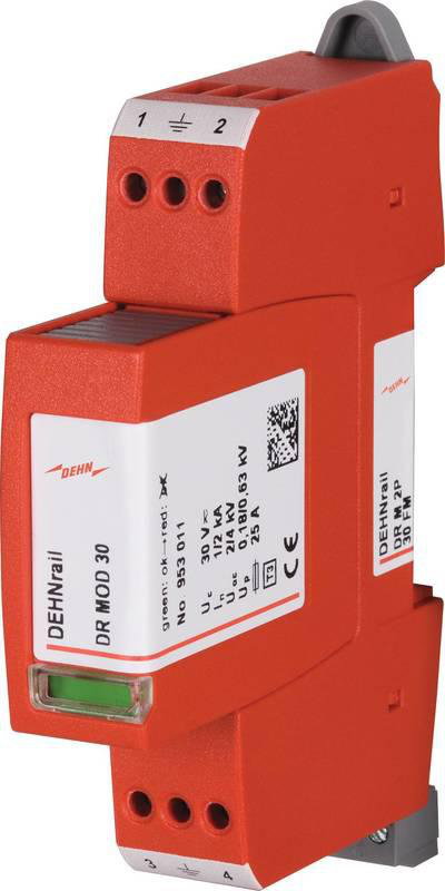 Ueberspannungsableiter Typ 3 DEHNrail M 2-polig 30V fuer Industrieelektronik
