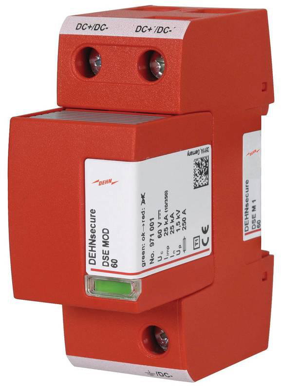 Koordinierter Blitzstromableiter Typ 1 DEHNsecure M fuer DC-Stromkreise
