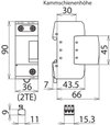 Koordinierter Blitzstromableiter Typ 1 DEHNsecure M fuer DC-Stromkreise