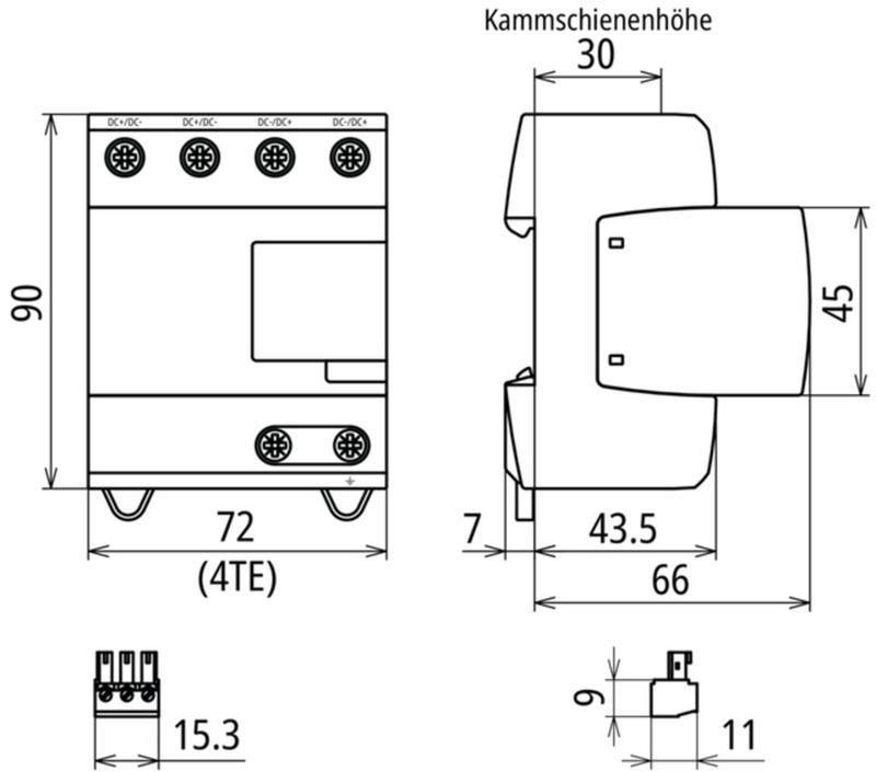 Koordinierter Blitzstromableiter Typ 1 DEHNsecure NG fuer DC-Stromkreise – Bild 2 von 2