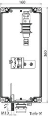 Netz-Anschaltkasten f. Red / Line Produkte