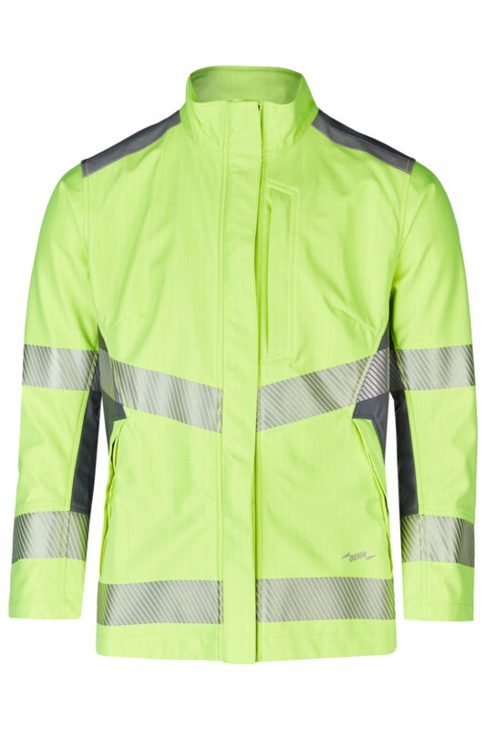 Stoerlichtbogengepruefte Schutzjacke Outdoor - gelb, APC 2, Damengroesse: 38 (M)