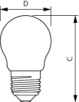 MASTER GLASS LED-Lampen in Kerzen- und Tropfenform -  LED-lamp/Multi-LED -  Systemleistung: 3.4 W -  Energieeffizienzklasse: D – Bild 6 von 6