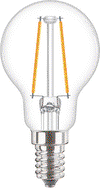 CorePro GLASS LED Kerzen- und Tropfenformlampen -  LED-lamp/Multi-LED -  Systemleistung: 2 W -  Energieeffizienzklasse: E