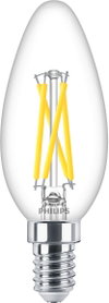 MASTER GLASS LED-Lampen in Kerzen- und Tropfenform -  LED-lamp/Multi-LED -  Systemleistung: 2.5 W -  Energieeffizienzklasse: D