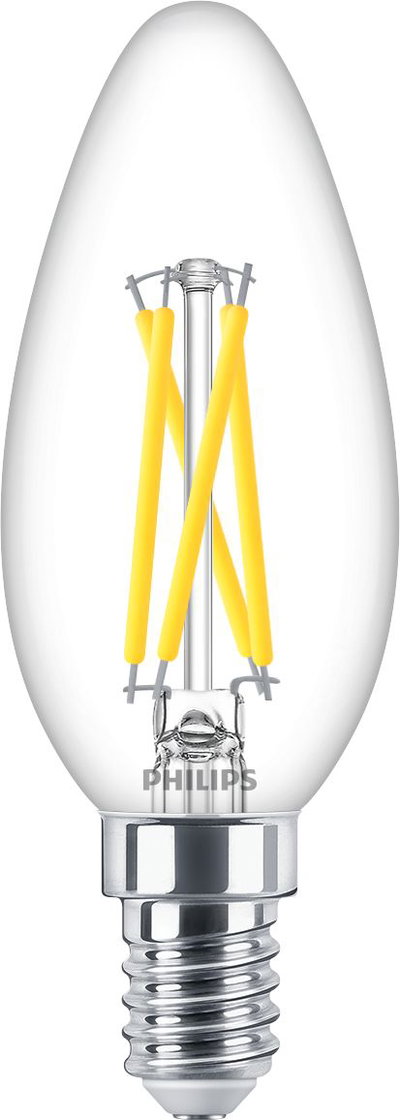 MASTER GLASS LED-Lampen in Kerzen- und Tropfenform -  LED-lamp/Multi-LED -  Systemleistung: 2.5 W -  Energieeffizienzklasse: D