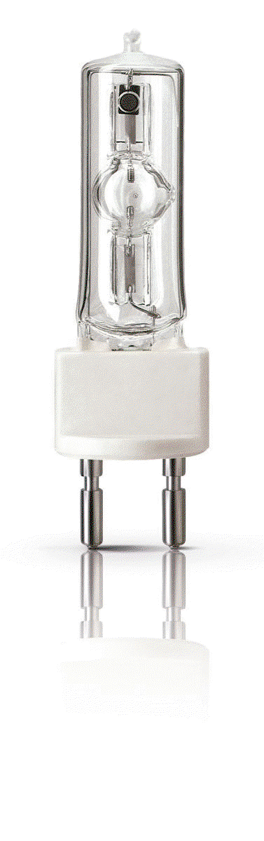 MSR HR (Heißwiederzündung) -  Studio-, projection- and photo lamp -  Systemleistung: 575 W -  Ähnlichste Farbtemperatur: 6000 K – Bild 2 von 4