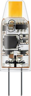 CorePro LEDcapsule G4/GY6,35 Stiftsockellampen -  LED-lamp/Multi-LED -  Systemleistung: 1 W -  Energieeffizienzklasse: F -  Ähnlichste Farbtemperatur: