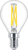 MASTER GLASS LED-Lampen in Kerzen- und Tropfenform -  LED-lamp/Multi-LED -  Systemleistung: 2.5 W -  Energieeffizienzklasse: D