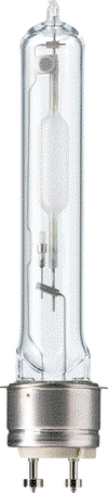 MASTER CosmoWhite CPO-TW & CPO-TW Xtra -  Halogen metal halide lamp without reflector -  Systemleistung: 141.0 W -  Energieeffizienzklasse: E