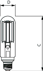 MASTER -  LED HID SON-T -  Ultra Efficient -  LED-lamp/Multi-LED -  Systemleistung: 19 W -  Energieeffizienzklasse: B – Bild 6 von 6