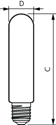 Trueforce Core LED SON-T -  LED-lamp/Multi-LED -  Systemleistung: 45 W -  Energieeffizienzklasse: B -  Ähnlichste Farbtemperatur: 3000 K – Bild 6 von 6